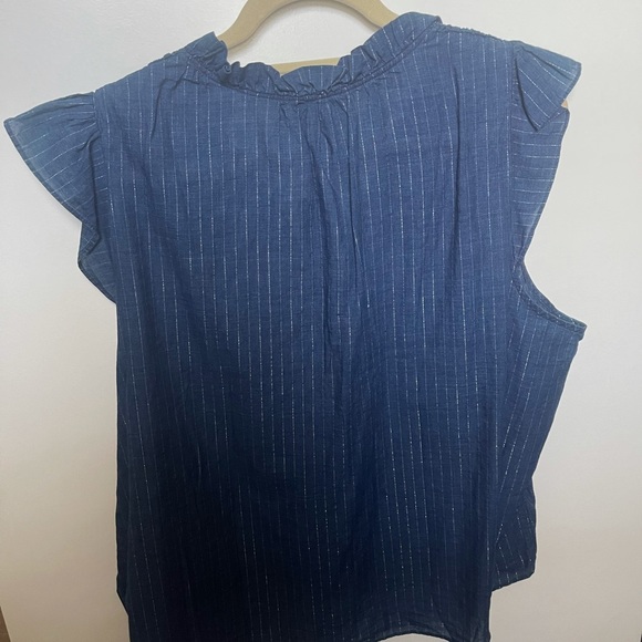 J. Crew sleeveless tie neck top - Picture 5 of 5